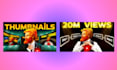 design high quality catchy youtube thumbnail