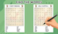create word search puzzle book for kdp low content book