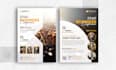 design professional conference flyers, posters, leaflets, and brochures