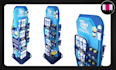 desing pop,  floor display  for retail  and store