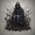 create dark art illustration