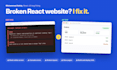 build website and also bug fixing using react js