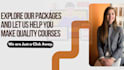 design online course slides including modules and elearning content