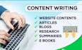 write bulk SEO articles and blog posts