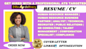 write talent acquisition, recruiter, HR assistant and human resources resume