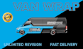 do professional vehicle wrap design, van wrap, car wrap design