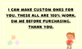 make custom busy books for kids