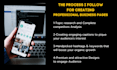 set up professional social media pages, fb, ig, linkedin
