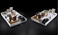 make 3d floor plan, 2d floor plan, rendering