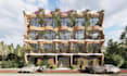 design modern motel, hotel or rental accommodation with 2d and 3d plans