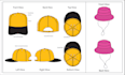 design a hat or cap tech pack for you