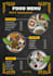 do restaurant  menu design , food menu and digital manu