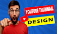 do create stunning youtube thumbnail design
