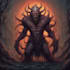 make fantasy horror character and monster art