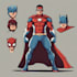 draw you a superhero character