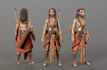 create 3d character model for game, animation