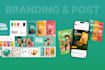 design modern social media posts and ad banner design