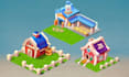 create high quality game assets objects icons and props