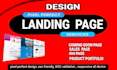 create responsive landing page, sales page, clone redesign website