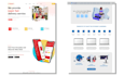 create responsive front end website using html css and javascript frameworks