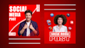 do creative social media post designs in 2 hours