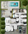 sketch a colored 2d floor plan in procreate