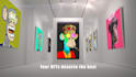 create art gallery nft 3d promo video for your nfts