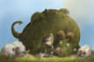 make amazing character illustration with a high quality background