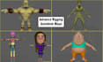 3d character advance rigging animation for games and movies