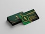 create digital luxury business card design