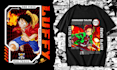 do custom japanese anime t shirt designs for you
