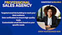 be your commission, sales representative, sales closer, sales agent