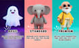 design 3d cute character, mascot, cartoon character for game and animation
