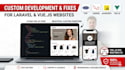 develop and customize laravel PHP websites