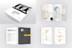 do book layout design, company profile or annual report