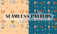 design seamless pattern, textile prints, floral patterns