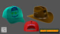 provide high quality cap and hat designs with mockup badges