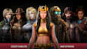 design detailed fantasy game characters and concept art