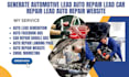 generate automotive lead auto repair lead car repair lead auto repair website