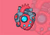 custom mecha vector art illsutration