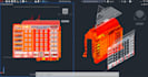 draw 2d elevation, section drawings from point cloud