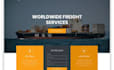 design logistics website, trucking, dispatch, freight broker, cargo website