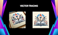 redesign, edit, retrace, modify logo or graphics