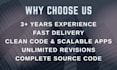 do android app development ios app development flutter developer with admob