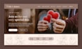be a wordpress developer to create a wedding website