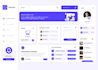 do saas, CRM and admin dashboard UI UX design in figma
