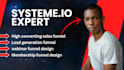 systeme io expert membership funnel aweber thrivecart pipeline pro funnelish