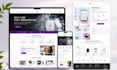 design an attractive figma website UI UX saas and dashboards