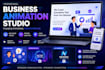 create professional 2d animation videos for your business