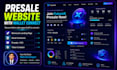 create crypto website,memecoin,presale,smart contract
